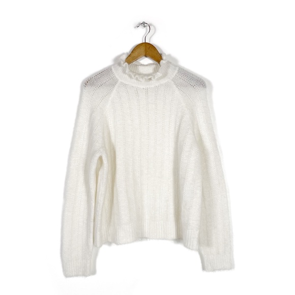 Sezane Loris Jumper Ecru - Picture 3 of 7